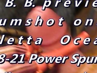 B.b.b.preview : Aletta Ocean "twenty-one-08 Power Spurts"(jizm Only) Avi Noslomo